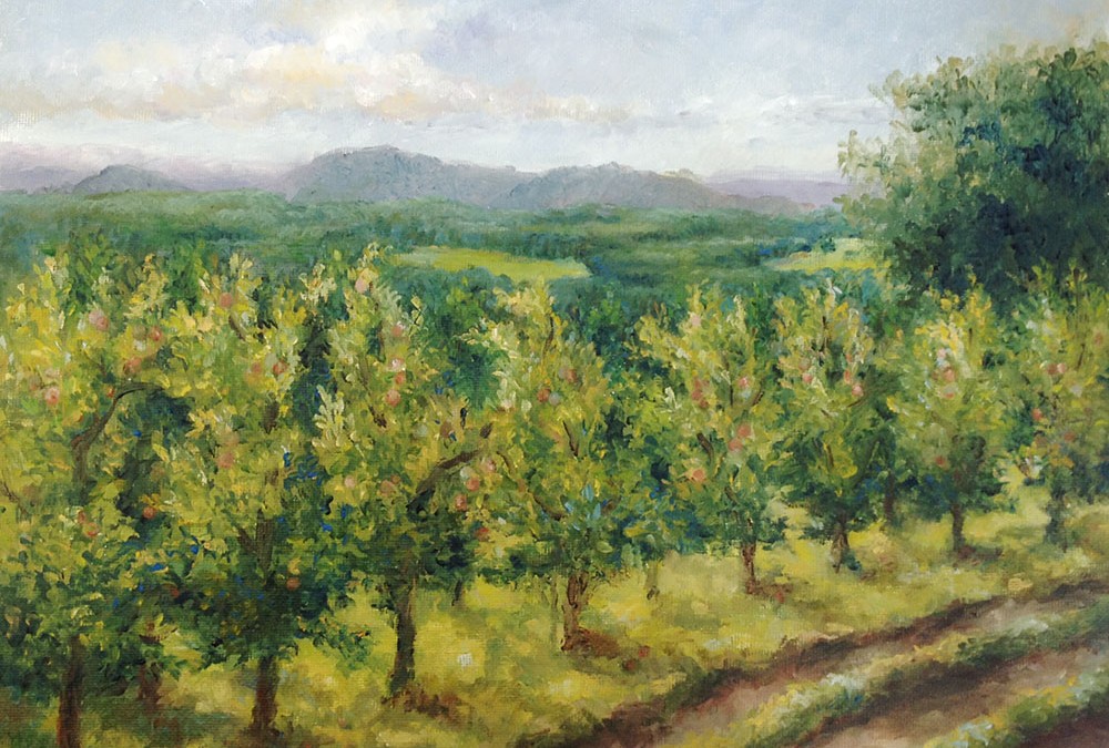 Orchard painting