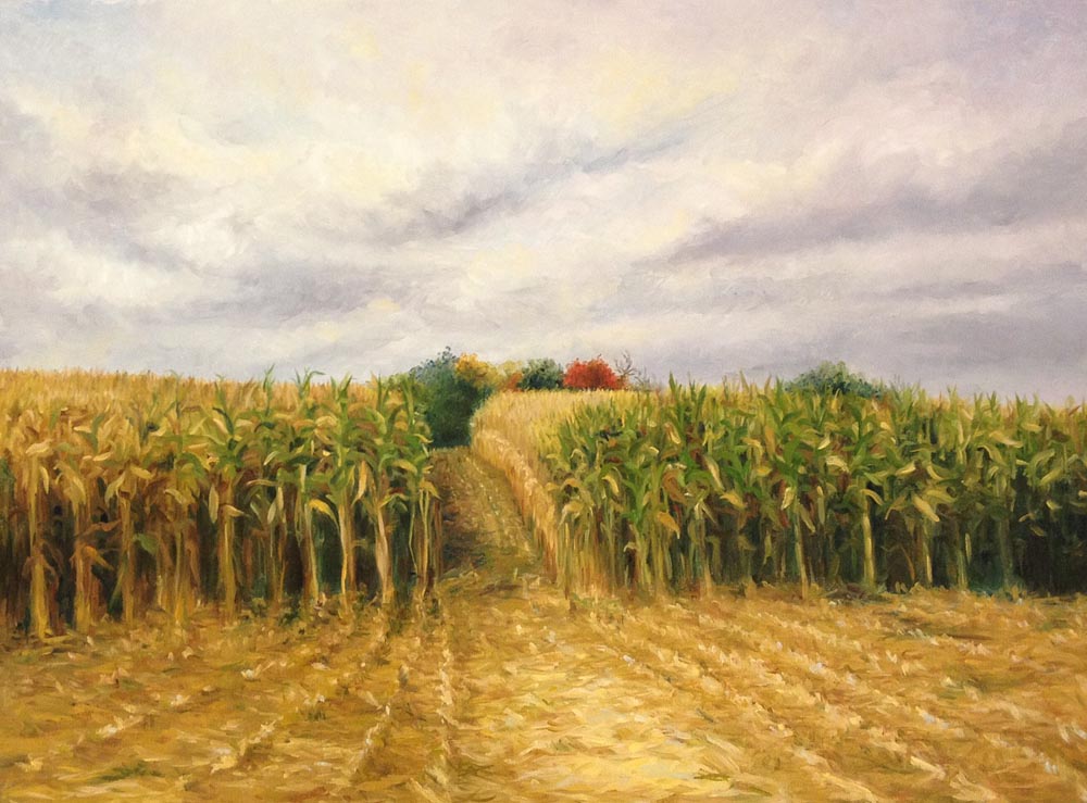 Cornfield Painting