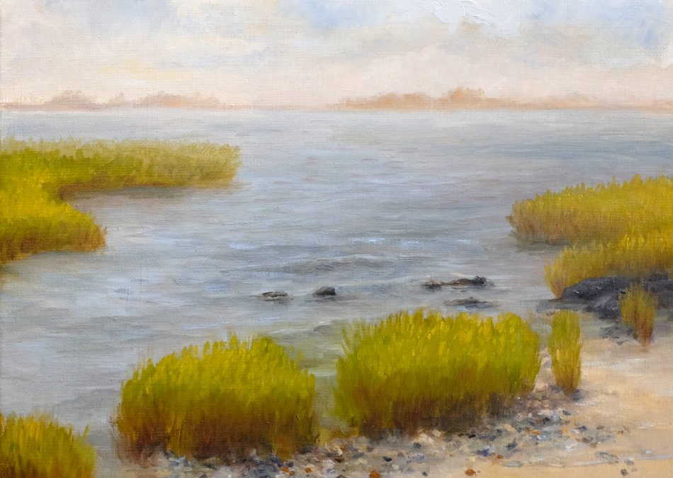 Pair of Small Coastal Paintings