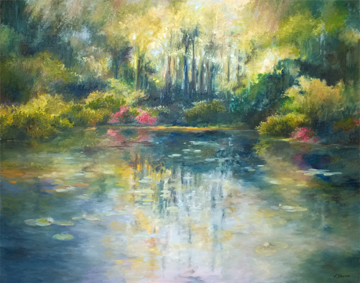 Lisa Strazza Southern Impressionism painting of Middleton, SC